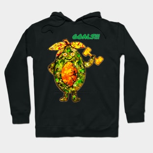 Avocado Healthy Lifestyle Goals Hoodie